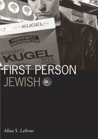 Front cover of 'First Person Jewish'